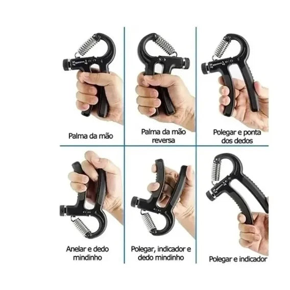 Hand Grip Mola Com Ajuste 5kg A 60kg Fisioterapia