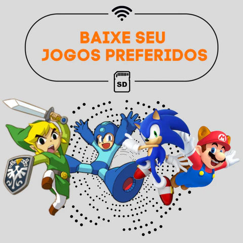 Game RetroPlay® Entre em um universo de jogos com o nosso RetroPlay® - mais de 10 mil jogos clássicos em um só lugar!