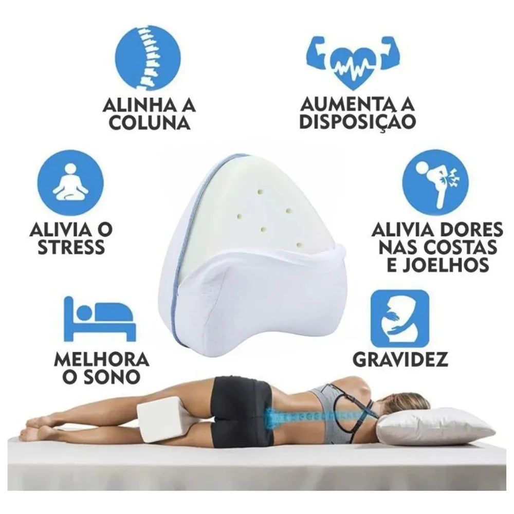Almofada Ortopédica Para Dormir de Lado