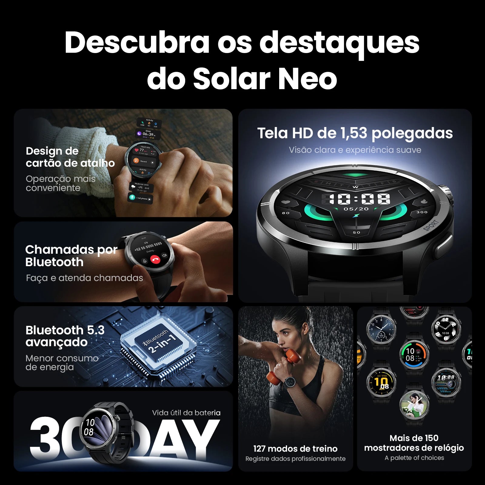 Smartwatch Haylou Solar Neo